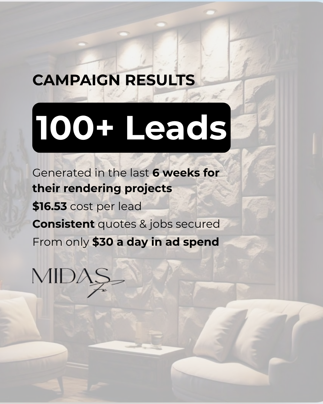 Midas rendering campaign results