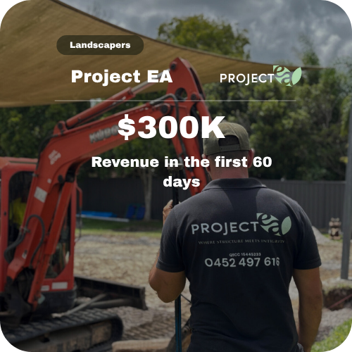 Project EA landscaping campaign results