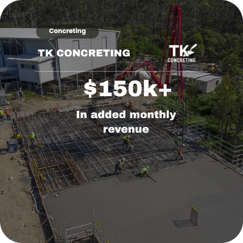 TK Concreting campaign results